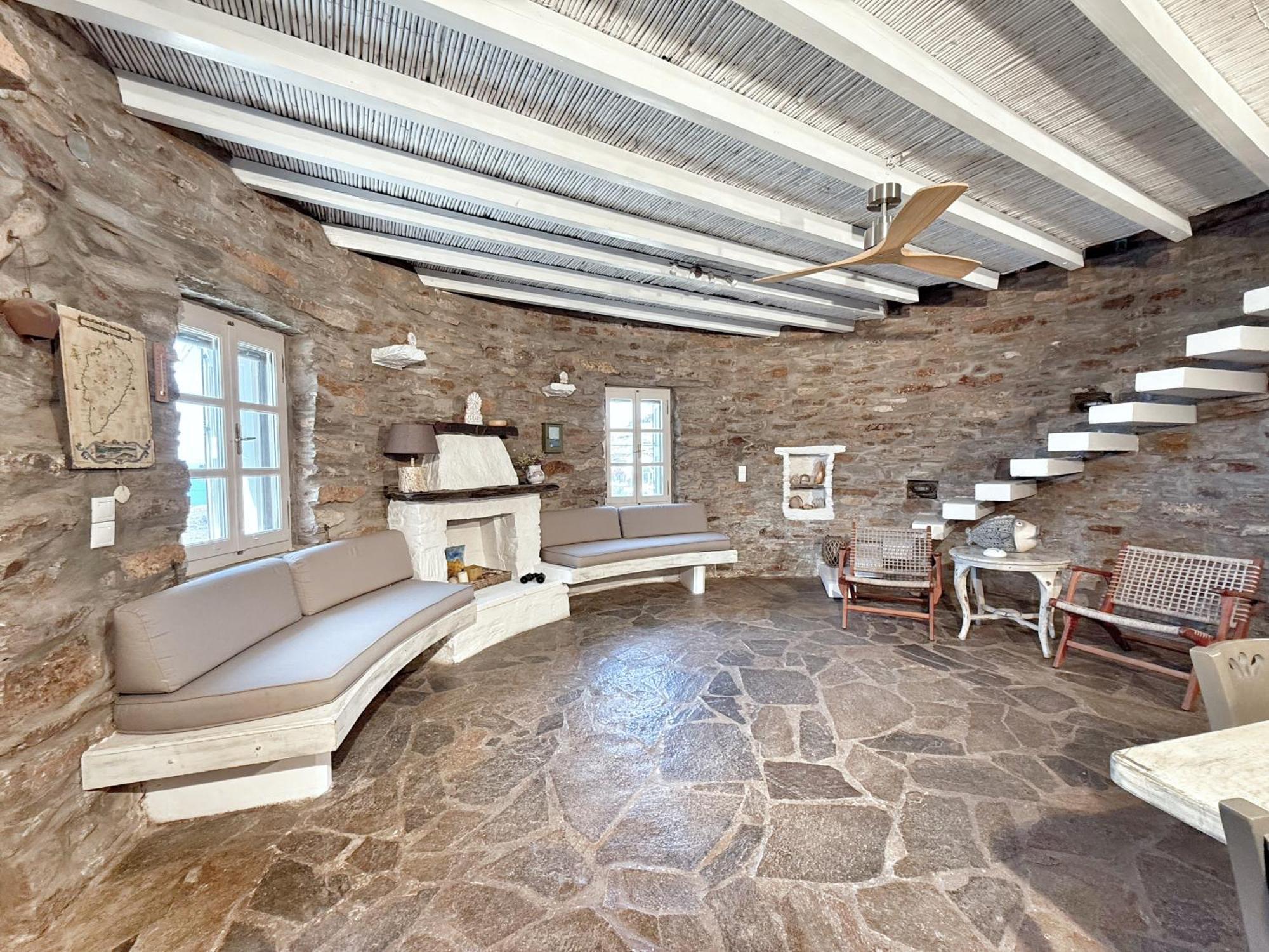 The Stone Windmill Villa Koundouros Exterior photo